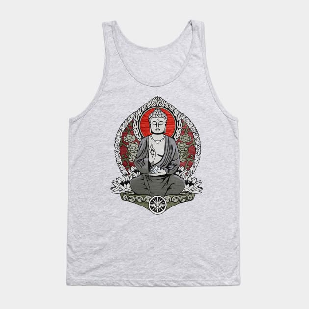 Siddhartha Gautama Buddha Tank Top by GAz